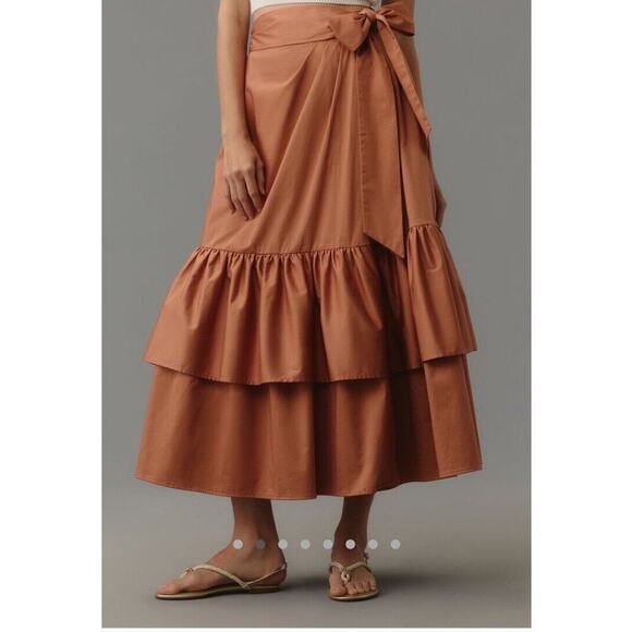 Hutch Wrap Midi Skirt Size 14 - Picture 2 of 5